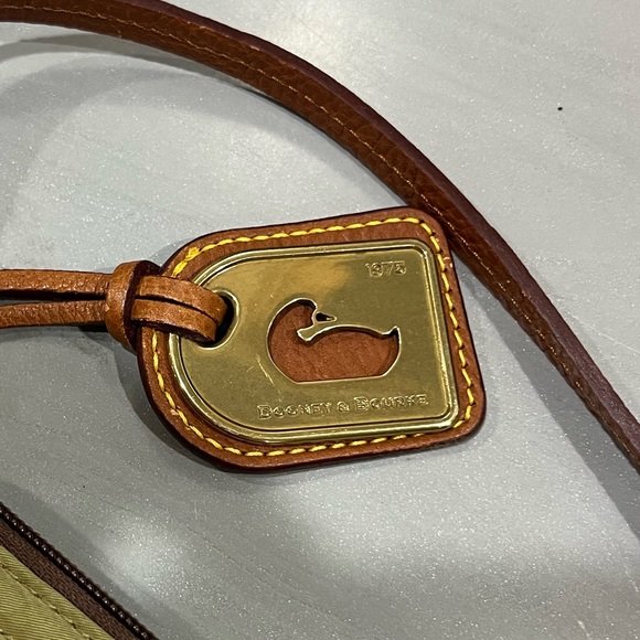 Dooney & Bourke Pouchette with custom stones, genuine Turquoise and Amber - Picture 12 of 16